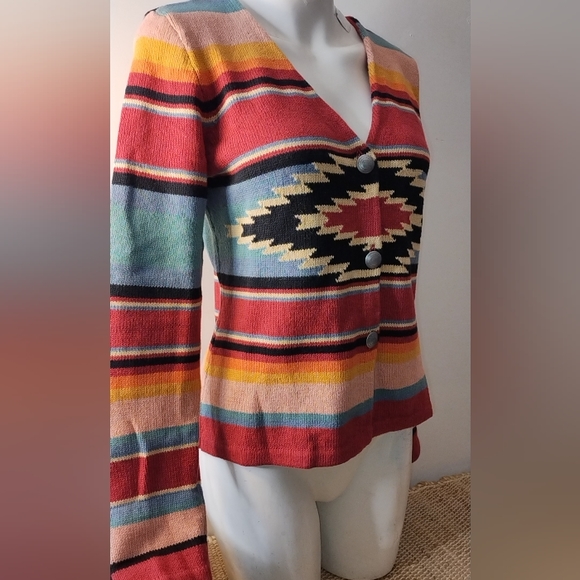 🤠 ♥️ Western Sweater Jacket - Picture 11 of 11